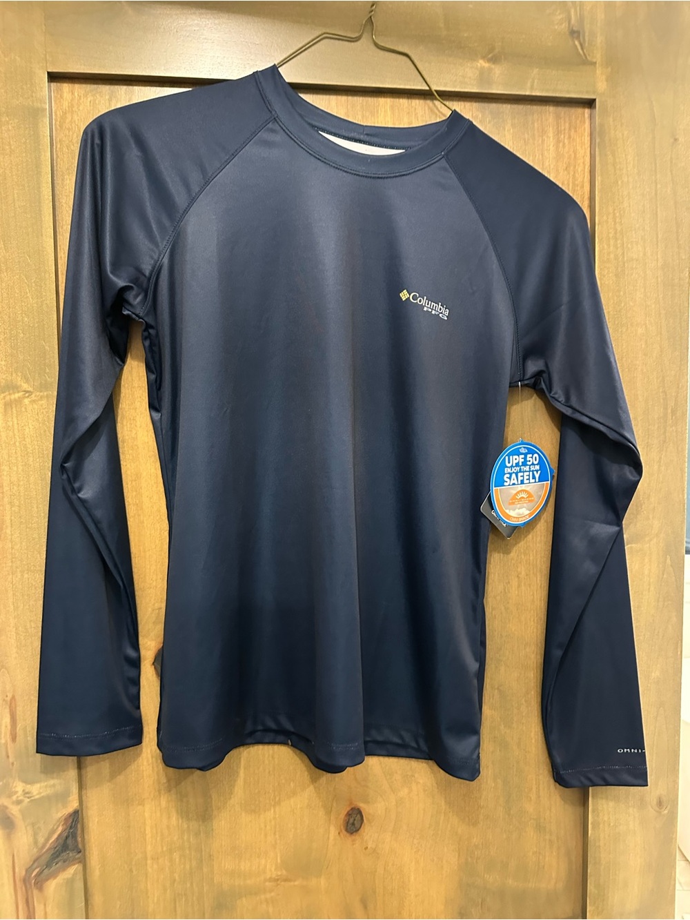 Columbia Women’s Long-Sleeve UPF Rash Guard - Navy Blue
